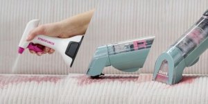 Odkurzacz ręczny Beurer Shark StainForce HX100 Zestaw do odplamiania bezprzewodowy z akcesoriami 3
