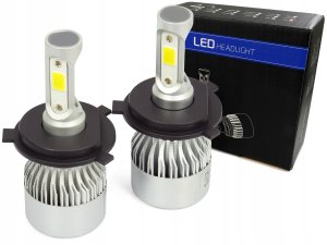 Żarówki Interlook H4 S2 COB 12V 24V H4 72 W 2 szt. 2