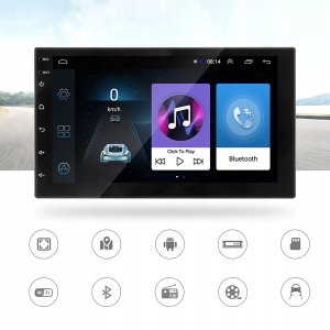 Radio samochodowe Renew Force Radio samochodowe ANDROID Bluetooth WiFi USB 2DIN GPS MIKROFON zestaw 3
