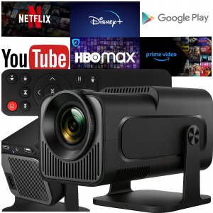 Projektor Zenwire PROJEKTOR RZUTNIK 4K ANDROID LED WIFI MINI PRZENOŚNY FULL HD HY320 USB JACK 2