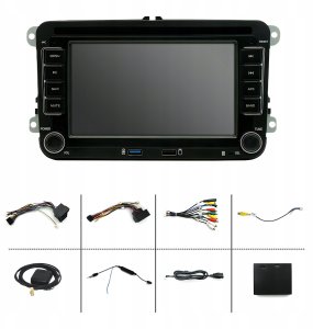 Radio samochodowe Renew Force RADIO NAWIGACJA ANDROID 13 CARPLAY VW PASSAT B6 B7 GOLF 5 6 TIGAUAN TOURAN 14