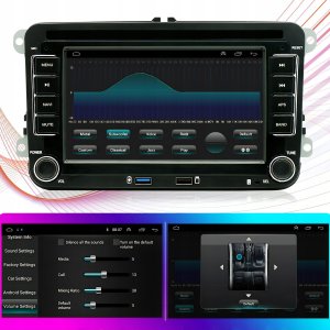Radio samochodowe Renew Force RADIO NAWIGACJA ANDROID 13 CARPLAY VW PASSAT B6 B7 GOLF 5 6 TIGAUAN TOURAN 5