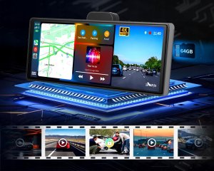 Radio samochodowe Renew Force Radio Samochodowe Bluetooth Android Dotykowy Wyświetlacz 9,3" USB SD AUX 10