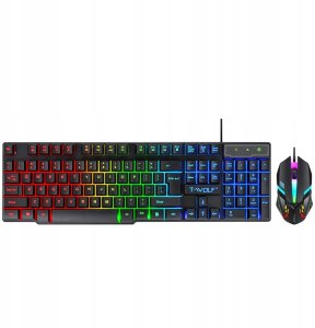 CMStorm Zestaw klawiatura i mysz T-WOLF czerwony 2