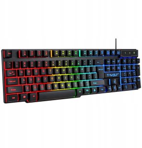 CMStorm Zestaw klawiatura i mysz T-WOLF czerwony 3