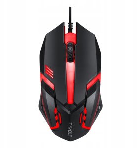 CMStorm Zestaw klawiatura i mysz T-WOLF czerwony 4