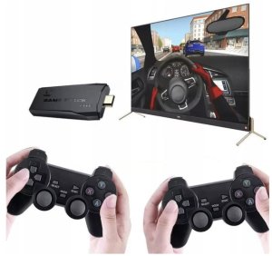 OEM KONSOLA DO TELEWIZORA GRY EMULATOR KULTOWE GRY 20000 GIER 2 PADY 2