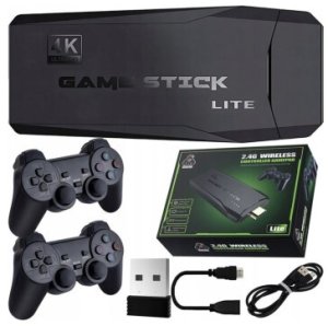 OEM KONSOLA DO TELEWIZORA GRY EMULATOR KULTOWE GRY 20000 GIER 2 PADY 4