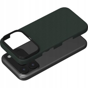 Yaxo Etui na telefon Aramid Fiber Ultra Slim Case MagSafe iPhone 17 Pro Tropic Green 3