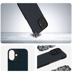 Yaxo Etui na telefon Aramid Fiber Ultra Slim Case MagSafe iPhone 17 Electric Blue 5