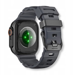 Yaxo Pasek do Apple Watch Rugged Evo Sport Band 44/45/46/49 mm Lava Black 3