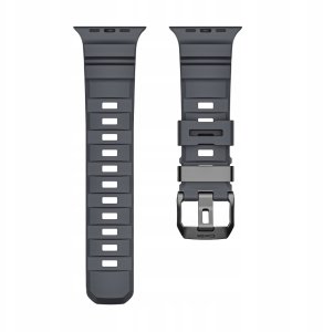 Yaxo Pasek do Apple Watch Rugged Evo Sport Band 44/45/46/49 mm Lava Black 4
