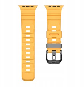 Yaxo Pasek do Apple Watch Rugged Evo Sport Band 44/45/46/49 mm Sunny Yellow 4
