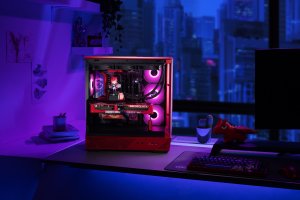 Komputer Game X Powered By MSI MLG, Ryzen 5 9600X, 16 GB, RTX 5070 Ti, 1 TB M.2 PCIe Brak systemu 15