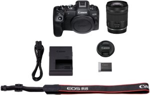 Aparat Canon EOS R8 + RF 24-105 mm f/4-7.1 IS STM (5803C095) 8