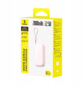 Powerbank Baseus EnerFill FC21 Qpow 3 Ultra 20000mAh Różowy 7