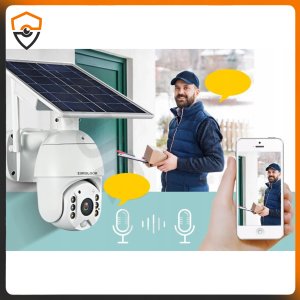 Obrotowa Kamera IP WiFi Zewnętrzna Solarna 2MPx 3