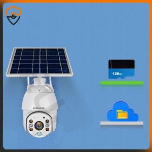 Obrotowa Kamera IP WiFi Zewnętrzna Solarna 2MPx 4