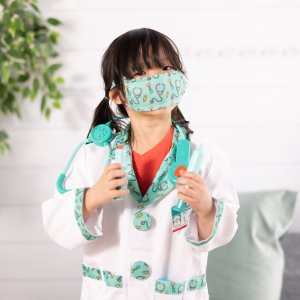 Melissa & Doug MPP RLP Doctor Rl Ply Costume Set Kostium na bal maskowy Dziecko Unisex Mundur 3
