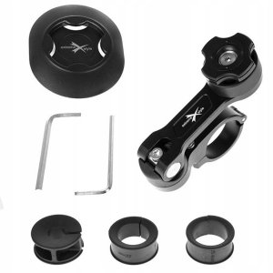 eXtremestyle Uchwyt Motocyklowy Antywibracyjny Na Telefon R20B Czarny 7