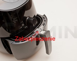 Frytkownica beztłuszczowa air fryer Berlinger | termoobieg | programy | LCD 4