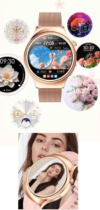 SMARTWATCH ZEGAREK WATCH DAMSKI MENU PL ROZMOWY AMOLED POWIADOMIENIA SPORT ET390 15
