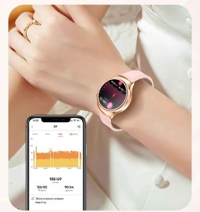 SMARTWATCH ZEGAREK WATCH DAMSKI MENU PL ROZMOWY AMOLED POWIADOMIENIA SPORT ET390 18