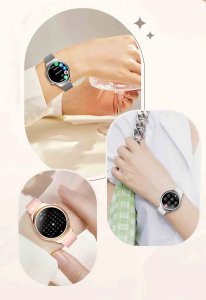 SMARTWATCH ZEGAREK WATCH DAMSKI MENU PL ROZMOWY AMOLED POWIADOMIENIA SPORT ET390 20
