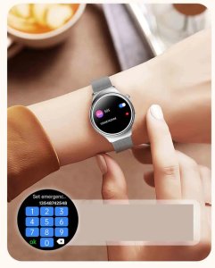 SMARTWATCH ZEGAREK WATCH DAMSKI MENU PL ROZMOWY AMOLED POWIADOMIENIA SPORT ET390 23