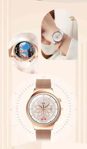 SMARTWATCH ZEGAREK WATCH DAMSKI MENU PL ROZMOWY AMOLED POWIADOMIENIA SPORT ET390 4