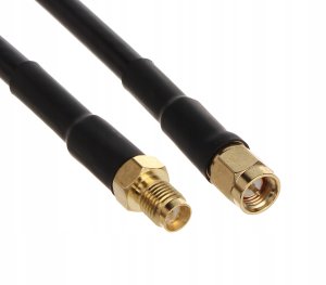 Kabel Signal Antenowy 10m czarny (SMA-W/SMA-G-10M) 2