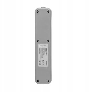Montis Przedłużacz elektryczny biało-szary 3-gniazdowy z USB 3m MT185-WG-3 6