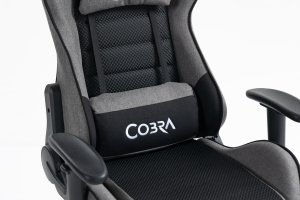 FOTEL COBRA Rebel CR205 szaro-czarny 11