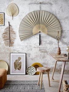 Bloomingville Dekoracja ścienna Jaime czarny Karagumoy 6