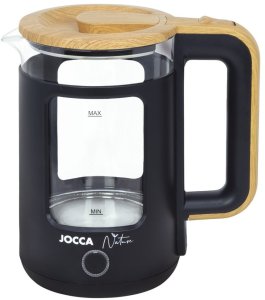 Czajnik Jocca Virdulys 2186N 1.8l czarny z drewnianymi detalami 2