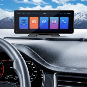 Radio samochodowe Canva MONITOR SAMOCHODOWY 10" CARPLAY ANDROID AUTO + KAMERA COFANIA + 2 UCHWYTY 14