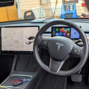 Radio samochodowe Canva MONITOR SAMOCHODOWY 10" CARPLAY ANDROID AUTO + KAMERA COFANIA + 2 UCHWYTY 10