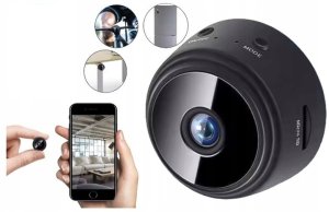 MINI KAMERA UKRYTA SZPIEGOWSKA WIFI FULL HD DETEKCJA MONITORING KAMERKA 4