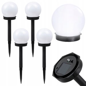 Ultimar Lampa Solar Led Lampka ogrodowa Kula 10 Cm 13