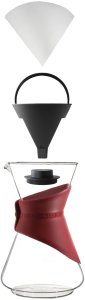 Finum Zaparzacz do kawy Bloom and Flow - Czarny 2