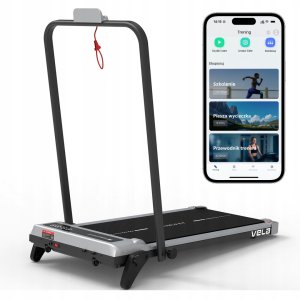 Halo-Fit Bieżnia Elektryczna Domowa Składana Kompaktowa z regulacją kąta nachylenia i Aplikacją FitShow Halo-Fit Vela 10
