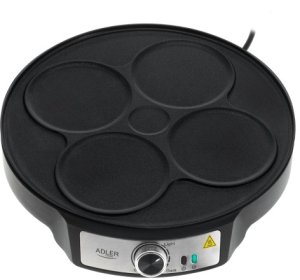 Adler AD 3093 Naleśnikarka dwustronna elektryczna 30 cm | 2 in 1 | powłoka nieprzywierająca 24