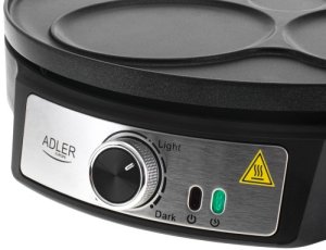 Adler AD 3093 Naleśnikarka dwustronna elektryczna 30 cm | 2 in 1 | powłoka nieprzywierająca 27