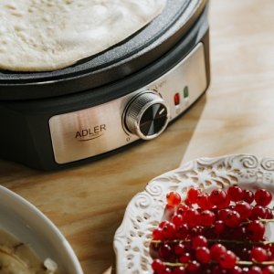 Adler AD 3093 Naleśnikarka dwustronna elektryczna 30 cm | 2 in 1 | powłoka nieprzywierająca 35