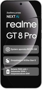 Smartfon Realme GT 8 Pro 5G 12/256GB Biały  (631002004346) 2