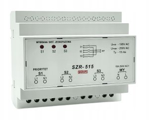 Pollin Sterownik układu SZR, 1P, czas przełączania 15ms SZR-515 2