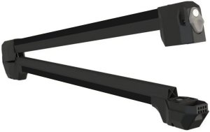 HAKR Aluminiowy uchwyt na 6 par nart czarny Bagażnik HR-5560 Uniwersalny 2
