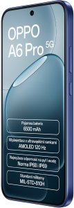 Smartfon Oppo A6 Pro 5G 8/256GB Niebieski  (110010349340) 4