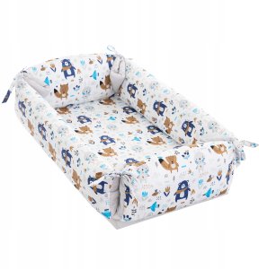 Baby Mix ŁÓŻECZKO TRAVEL NODE MIŚ I LIS 2