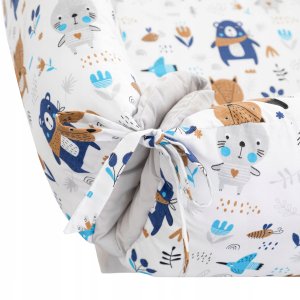 Baby Mix ŁÓŻECZKO TRAVEL NODE MIŚ I LIS 3